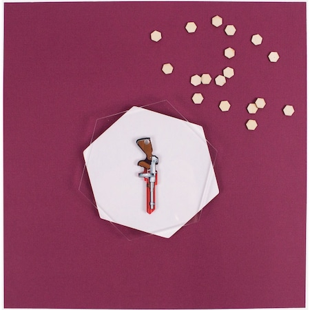 Lucky Line Machine Gun Key Shapes Decorative House Key - SC1 B139S