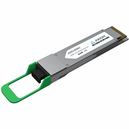 Axiom MMS1X00-NS400 : 400GBASE-DR4 QSFP112 FLAT TOP INFINIBAND NDR TRANSCEIVER SMF, MP AXG102991