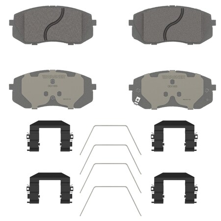 Wagner Brake OEX Front Disc Brake Pad Set Premium Ceramic,  OEX1855