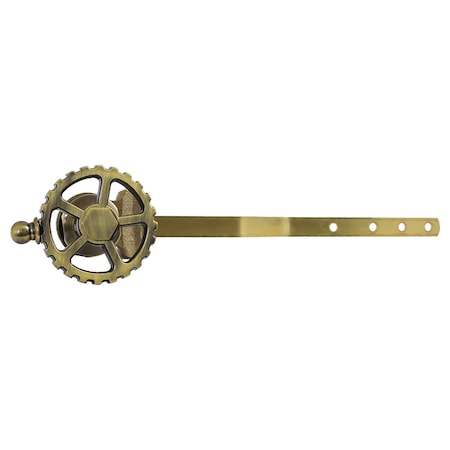 Kingston Brass Front Mount Toilet Tank Lever, Antique Brass KTCG3