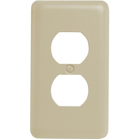 Amerelle Wall Plate 1G Recpt Stl Almond 935DAL