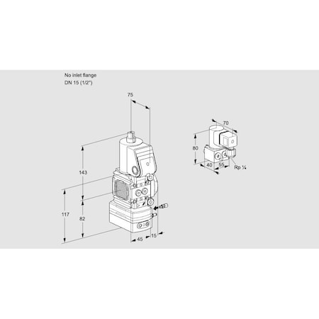 Honeywell Kromschroder VAG1-/15R/NWBE KS88030878