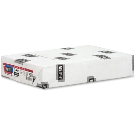 Ncr Paper Superior Inkjet Carbonless Paper  White, Canary, Pink, White, 500PK NCR5909