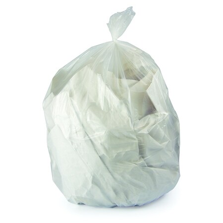 Heritage Bag 30X36 LLDPE Clear 0.90 Mil Flat Pack Can Liners 20-30 Gallon H6036TC