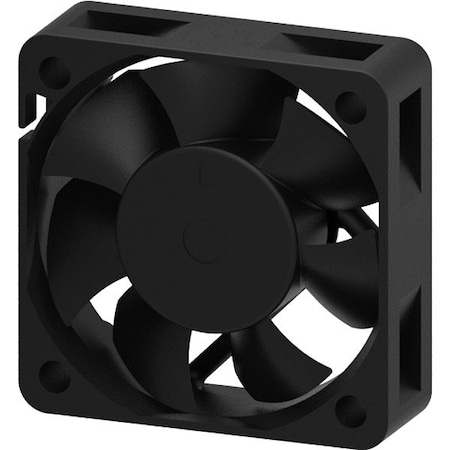 Dayton AxialFan, Black, Square, Plastic, 2inH 855H05