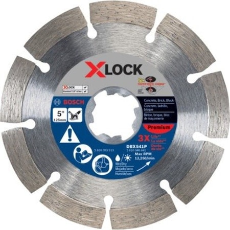 Bosch Diamond Blade, 7/8" Arbor Size DBX541P
