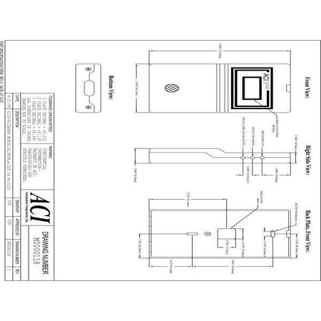Aci Toxic Gas Sensor CTS-M5220X-Q0R0000