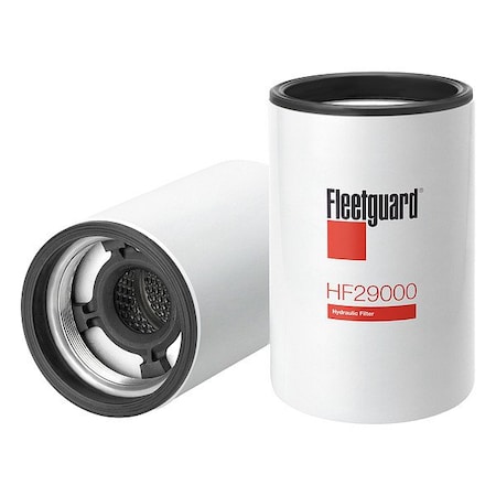 Fleetguard Hydraulic Filter, Spin-On, Cellulose HF29000