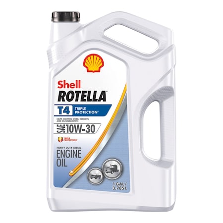 Rotella Motor Oil, Conventional, 10W-30, Bottle, 1 Gal. 550045144