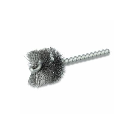 Weiler 1-1/4 in Power Tube Brush, .008, 1 in B. L. (SM-1-1/4) 804-21080