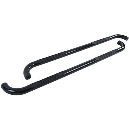 Repl. For Ford Escape With 4 Doors Year 2015 4000 Series Black Steel Sidestep And Mounting Bra