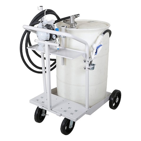 Liquidynamics Air Drum Pump, 8 gpm, 120 psi, 1:1 DC20H20XMPC8RSV