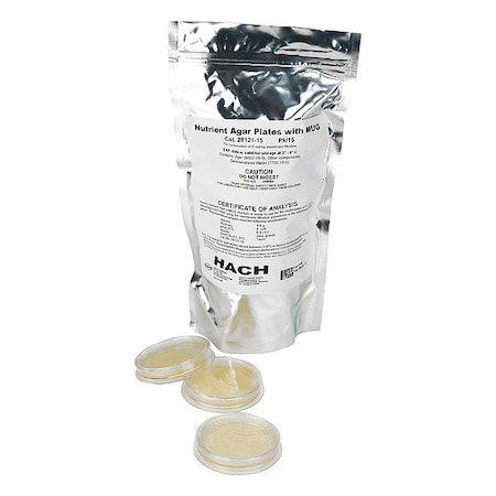 Hach Nutrient Agar, 50 mL, PK15 2812115