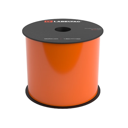 Labeltac LabelTac 4 and Pro Model Label Supply 4in x 150ft, Orange LT406