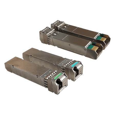 Bzbgear Single Mode Single Strand LC-LC SFP Module for BG-UHD-18GFE and BG-FES12G Pair SFP-SM1LC-F