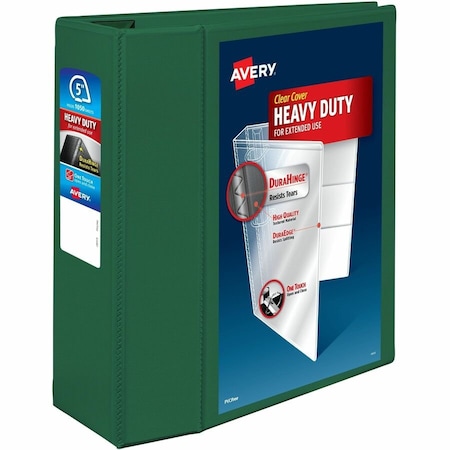 Avery Heavy-Duty View 3 Ring Binder, 5 In Ring 79111
