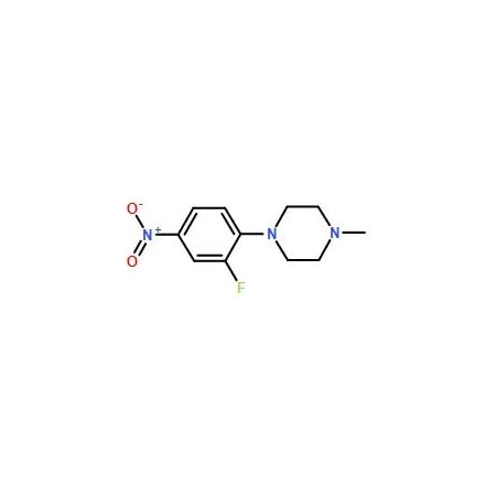 Ak Scientific 1-(2-Fluoro-4-nitrophenyl)-4-methylpiperazine (100g), CAS 221198-29-4 V4449-100g