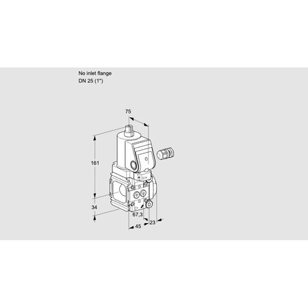 Honeywell Kromschroder VAN1-/25R/NWGR KS88026322