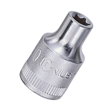 Genius Tools 3/8in Dr. E-12 Star E-Type Hand Socket 353512