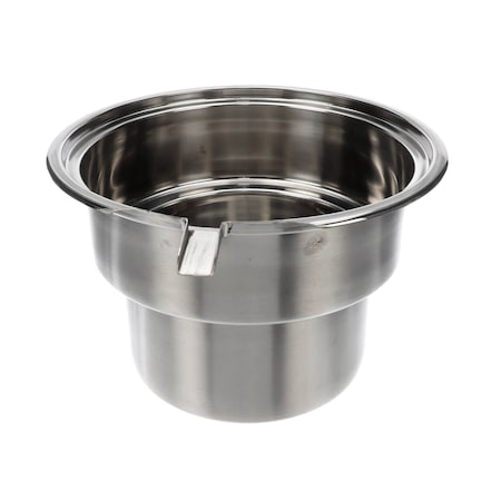 Town Food Service RANGE TOP S/S STOCKPOT W/ OVERFLOW -12CHMBR 229012B