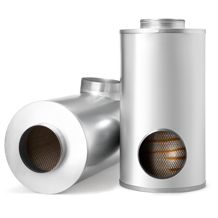 Fleetguard Automotive Air Filter Pack, 16 3/32 in L AH8505