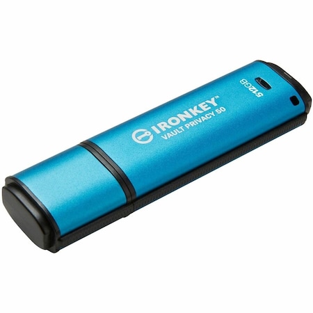 Kingston 512GB IRONKEY VAULT PRIVACY 50 AES-256 ENCRYPTED, FIPS 197 IKVP50/512GB