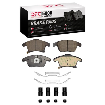 Dfc 5000 Advanced Disc Brake Pad Set,  1551-1653-01