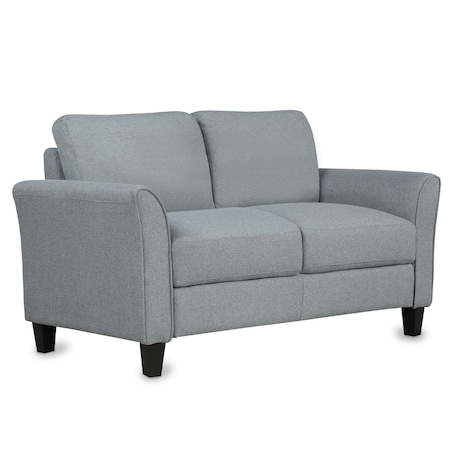 Homeroots 54" Sofa With Black Legs 601956