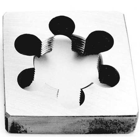 Drill America 7/16"-14 Carbon Steel Square Bolt Die DWTSQ71614