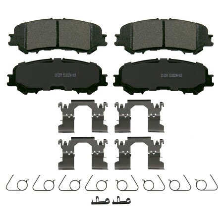 Wagner Brake QuickStop Rear Disc Brake Pad Set Ceramic,  ZD2032