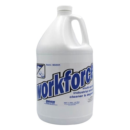 Hospeco WorkForce Cleaner and Degreaser, 1 Gallon - Case of 4 80201