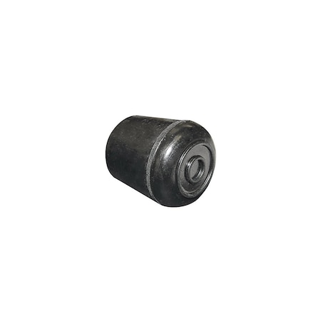 Richelieu Furniture Leg Tip, Black Rubber, 1-1/4-In. F32017SB