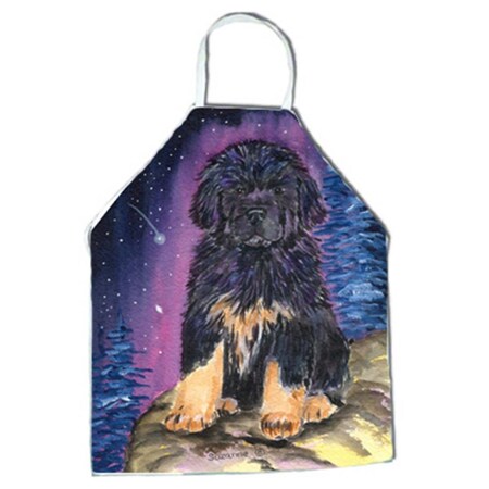 Carolines Treasures Starry Night Tibetan Mastiff Apron - 27 x 31 in. SS8440APRON