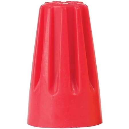 Gardner Bender WireGard 6 Wire Connector, 18 to 10 AWG Wire, Steel Contact, Polypropylene Housing Material, Red 16-006
