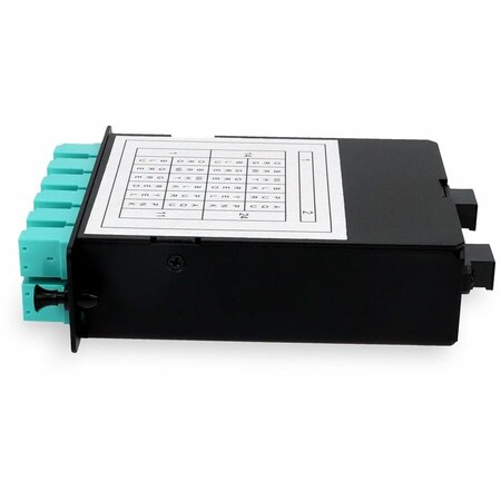 Add-On Addon Cassette For 4-Bay Patch Panel, 2 Mpo In, 12 Lc Duplex Out,  ADD-4BAYC2MP12LCDM4