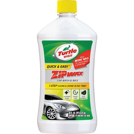 Turtle Wax Zip Wax 16 Oz. Liquid Car Wash & Wax T75A