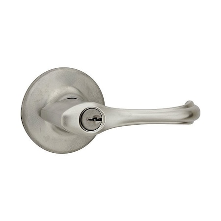 Kwikset Door Lever Lockset, 1 3/8-1 3/4" Thick 405DNL-15-6AL-RCS