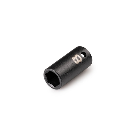 Tekton 1/4'' Drive x 8 mm 6-Point Impact Socket SID02108