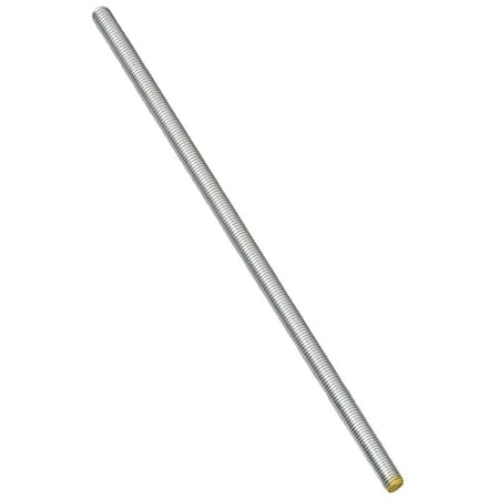 Stanley Stanley Hardware 179333 Threaded Rod, 3/8-16 Thread, UNC, Steel N179-333