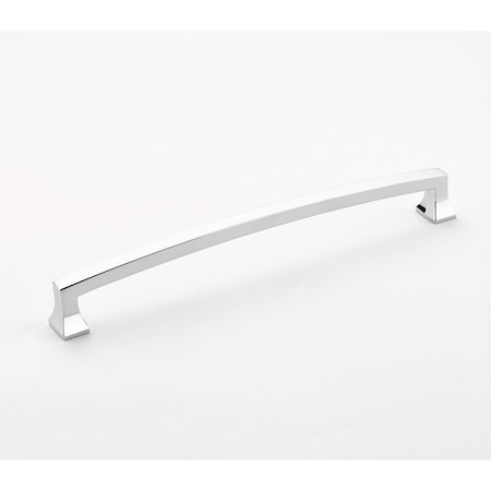 Schaub 8in Center to Center Menlo Park Arched Cabinet Pull Polished Chrome Finish 540-26