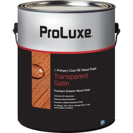 Ppg Proluxe Cetol RE Wood Finish, Transparent, Natural, Liquid, 1 gal, Can SIK41078/01