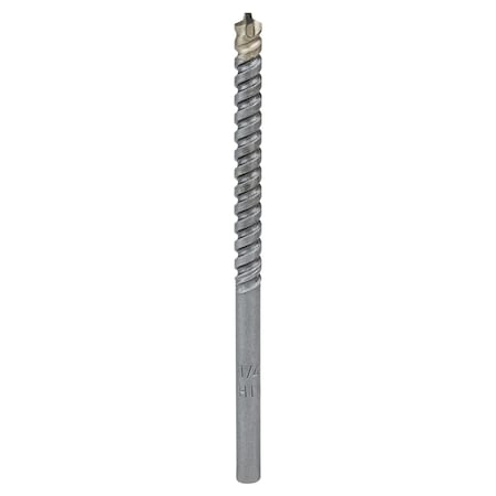 Irwin Masonry Drill Bit, 1/4x4in, PK5 61116