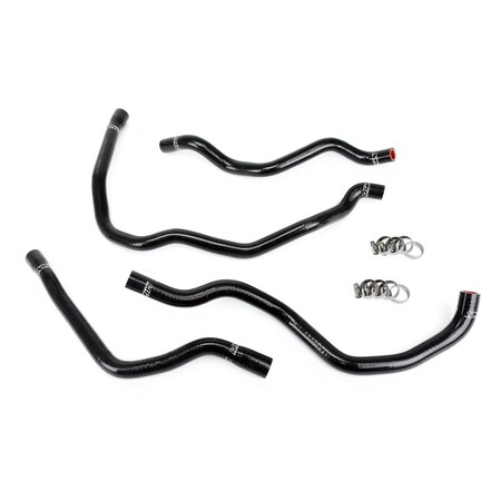 Hps Performance High Temp Reinforced Silicone Heater Coolant Hose Kit, Black,  57-1937-BLK