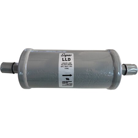 Supco Liquid Line Dryer, 1/2" ODF, 30"cu. LLD304S