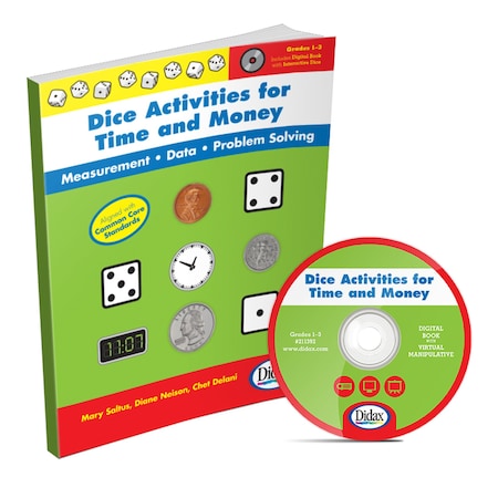 Didax Dice Activities for Time & Money, Paperback 211392