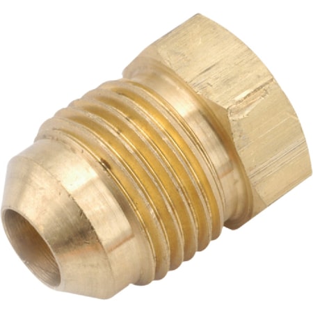 Anderson Metals 1/4'' Brass Flare Plug 754039-04