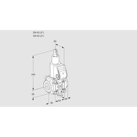 Honeywell Kromschroder VAS3T50N/LW KS88024146