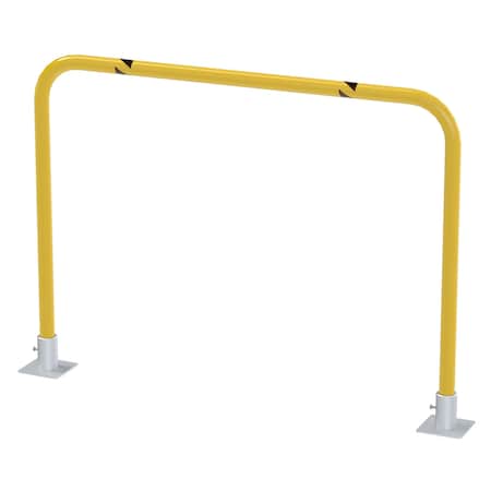 Vestil Steel Removable High Profile Machine and Rack Guard 48 In. x 36 In. x 2 In. Yellow HPRO-R-48-36-2