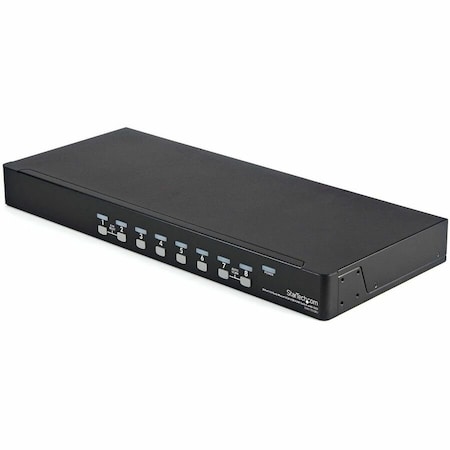 Startech.Com 8 Port 1U Rackmount USB KVM Switch Kit with OSD and Cables SV831DUSBUK