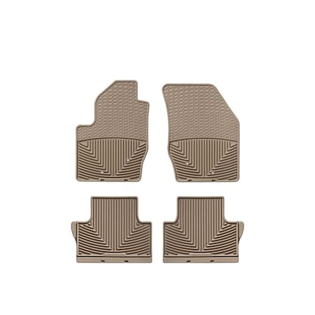 Weathertech Tan, Front and Rear All Weather Floor Mats WTVT043170